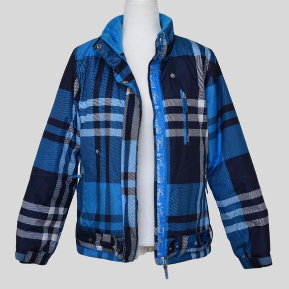 FREE COUNTRY Fleece Lined Ski Jacket Blue Size XL (16) - Picture 2 of 9